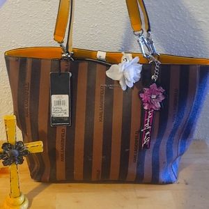 KARL LAGERFELD COLLECTOR FENDI PRINT PURSE